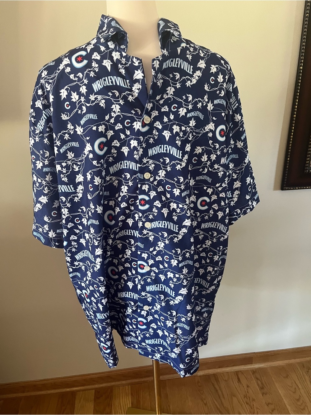 Chicago Cubs Wrigleyville Hornitos Logo MLB Hawaiian Shirt Stadium Giveaway XL